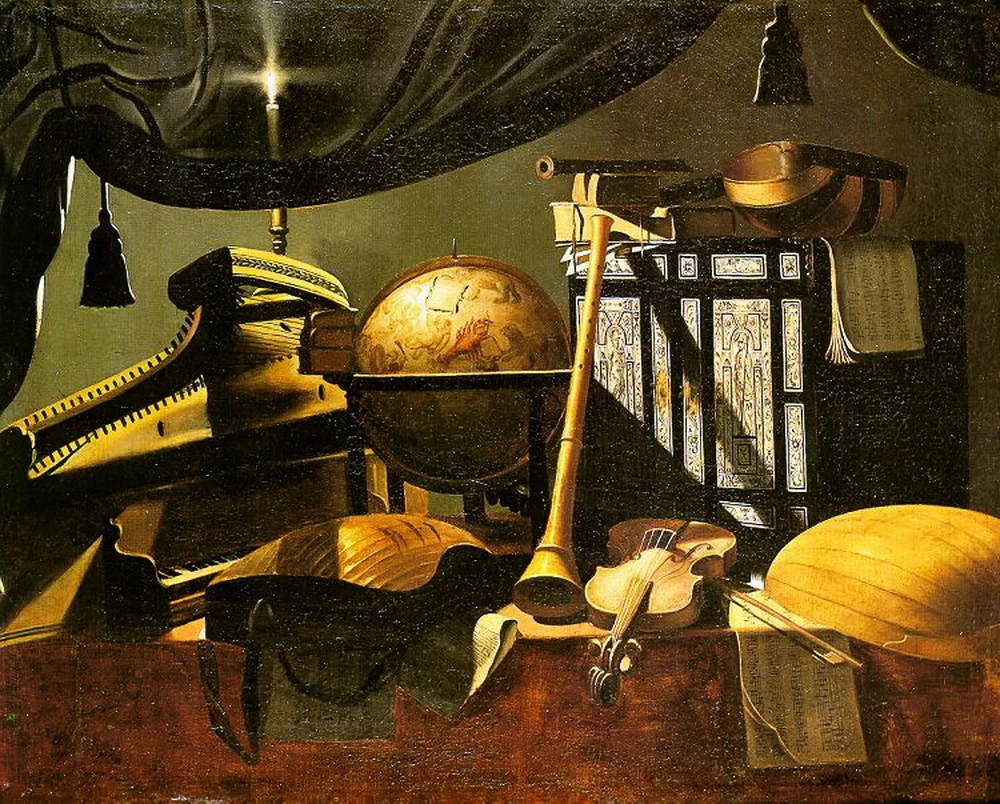 Natura morta con strumenti musicali - Wallraf, Richartz, Museum, Cologne